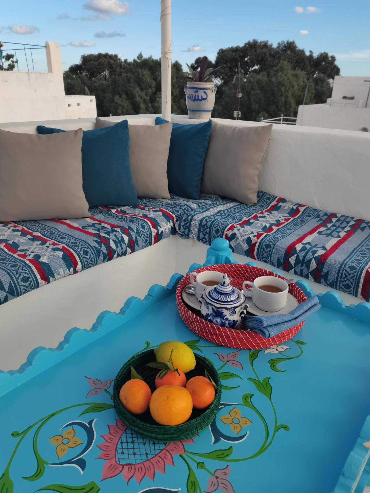Dar Ali Medina Hammamet Chambres D'Hotes ภายนอก รูปภาพ